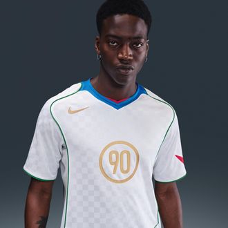 Nike Mens Total 90 Dri-FIT Soccer Jersey in White | IB4210-100