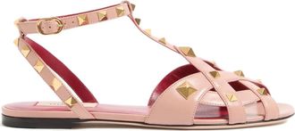 Valentino Garavani Sandali con decorazione Rockstud - Rosa