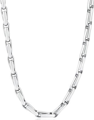 Pompeii3 Mens 14k Gold (75gram) or Platinum (141gram) 5.5mm Link Chain Necklace 22