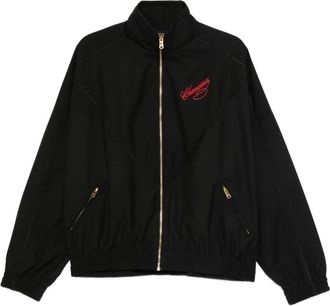 Willy Chavarria logo-embroidered jacket - Black