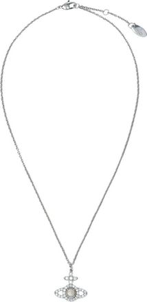 Vivienne Westwood Olympia Pearl Pendant - Dames - Kettingen - Grijs - ONE Size - Accessoires
