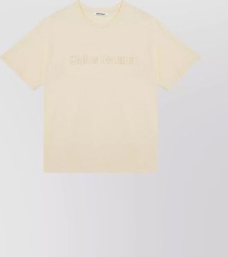 Wales Bonner crew neck organic cotton t-shirt