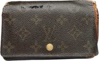 Louis Vuitton Pre-owned Wallets, female, Brown, Size: ONE SIZE Pre-owned Vintage Wallet