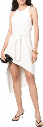 Iro Jely Asymmetrical Dress In Ecru