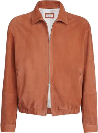Brunello Cucinelli Country Suede Outerwear Jacket