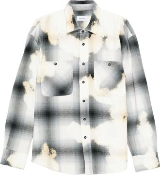 Amish plaid-check shirt - Grey