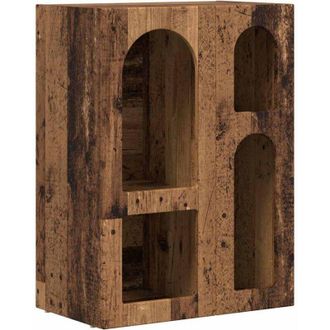 vidaXL Sideboard Old Wood 59 x 35 x 80.5 cm Engineered Wood vidaXL