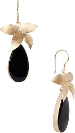 Saachi Saachi Botanical Teardrop Earrings