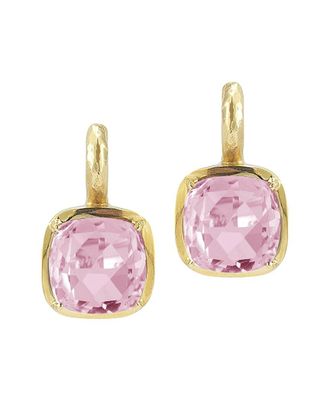 I.Reiss Company 14K 6.70 Ct. Tw. Rose Quartz Drop Earrings