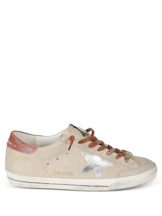 Golden Goose Super Star Leather Upper And Tongue Suede Penstar Lamin