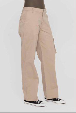 Mono B Classic Cargo Pant In Khaki