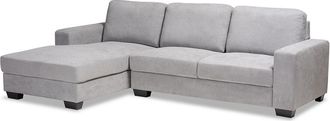 Baxton Studio Nevin Sectional Sofa