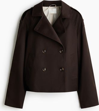 H&M Trenchjacke - Brown
