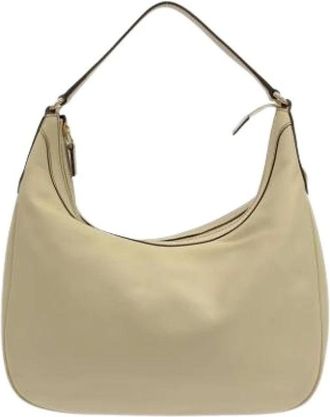 Gucci Pre-owned Shoulder Bags, female, White, Size: ONE SIZE Pre-owned Vintage Shoulder Bag