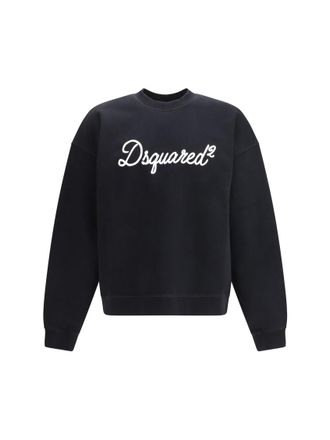 Dsquared2 Black Crew Neck Sweatshirt