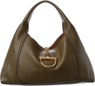 Gucci Softbit Maxi Leather Shoulder Bag