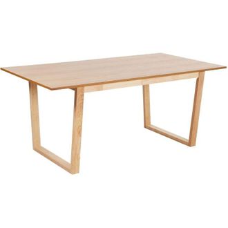 Beliani Beliani - Tavolo da pranzo Design moderno Base a canale 180 x 95 cm Legno di frassino chiaro Camden