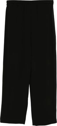 Theory Pantaloni a gamba ampia con pieghe - Nero