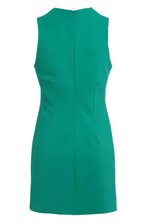 Mother of All Cut-Out Detail Mini Dress - Green