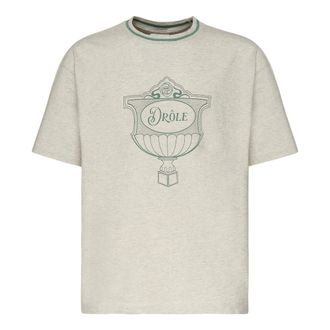 Drôle de Monsieur Heren, Tops, Grijs, Maat: S Katoen