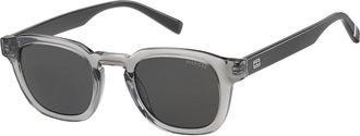 Tommy Hilfiger TH 1855/RE/S KB7/IR Mens Sunglasses Grey Size 47