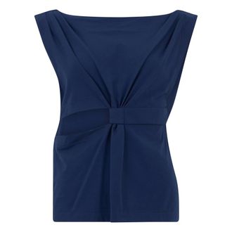 Alberta Ferretti Sleeveless Top - female - Alberta Ferretti - Sleeveless Tops - Blue - L - Tops