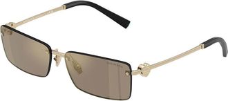 Tiffany & Co. TF3108B 60215A Mens Sunglasses Gold Size 60