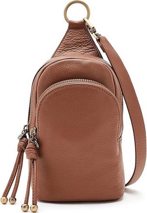 Hobo Cass Small Sling Cross Body Womens Handbags Brown Sugar, Leather