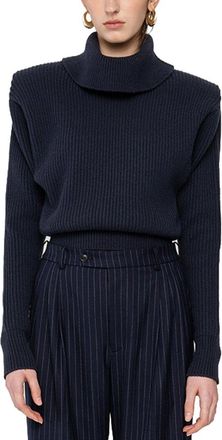 Ronny Kobo Camilla Knit Wool & Cashmere-Blend Top