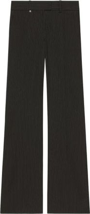 Courr&egrave;ges Tailored Caviar Baggy Broeken - Dames - Wijde Broeken - Zwart - M - Wol - Broeken