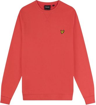 Lyle & Scott Middenlaag Crew Neck Sweatshirt - Heren - Sweatshirts - Roze - M - Hoodies & sweatvesten