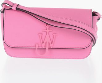 J.W.Anderson Mini Leather Shoulder Bag with Chain Detail J.W.Anderson