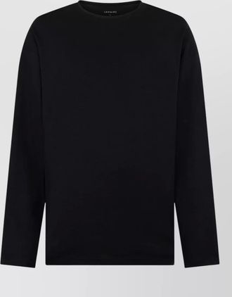 Christophe Lemaire long sleeve cotton silk blend shirt