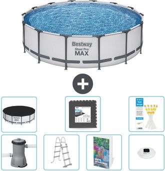 Bestway Piscina Bestway Steel Pro Max Redonda - 427x122 Cm - 8-piezas S608