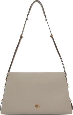 Pinko Borsa a tracolla in pelle - Marrone