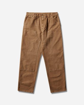 Carhartt Work in Progress Men s Double Knee Pants Hamilton Brown (Grind Washed)