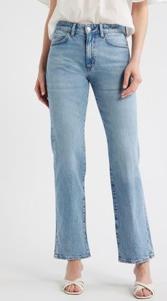 BOSS Parkway Slim Straight Leg Jeans in Blue at Nordstrom, Size 30 X 32