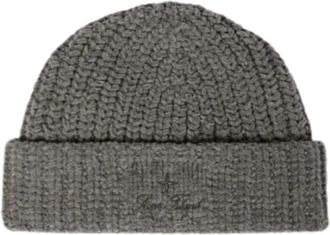 Stone Island Beanies - Heren - Hoeden - Grijs - ONE Size - Accessoires