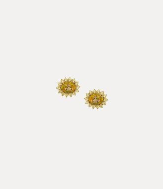 Vivienne Westwood Annia Earrings Gold-gold-synthetic-opal-yellow-cz Gold-gold-synthetic-opal-yellow-cz Women