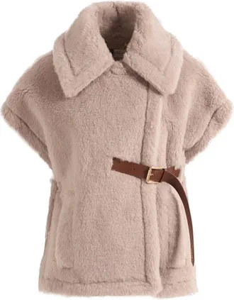 Max Mara Newabavo Cape - Jackets - Mujer - Beige - S