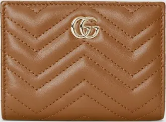 Gucci GG Marmont Small Wallet, Brown, Leather