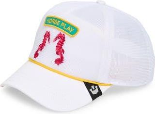 Goorin Brothers Aqua Pals Trucker Cap in White at Nordstrom Rack