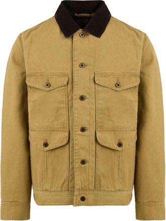 Filson Rustieke Canvas Werkjas - Heren - Zomerjassen - Beige - M - Katoen - Jassen
