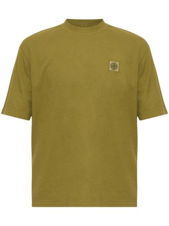 Stone Island Short-Sleeve Patch Logo T-Shirt