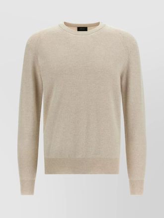 Brioni ribbed crew neck sweater