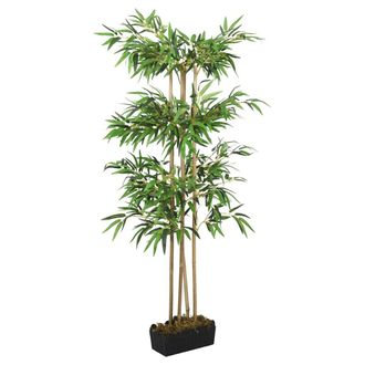 vidaXL &Aacute;rbol De Bamb&uacute; Artificial Con 988 Hojas Verde 150 Cm Vidaxl
