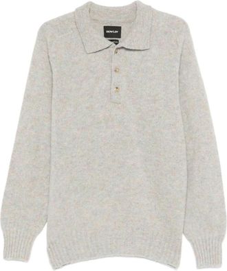 Howlin Ghost Pressure Sweater - Heren - Ronde hals truien - Grijs - XL - Wol - Truien & Vesten