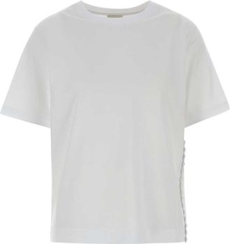 Dries Van Noten White Cotton T-Shirt