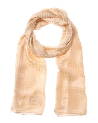 Givenchy 4G Logo Silk Scarf