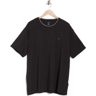Calvin Klein Tip Ringer T-Shirt in Black at Nordstrom Rack, Size Xx-Large
